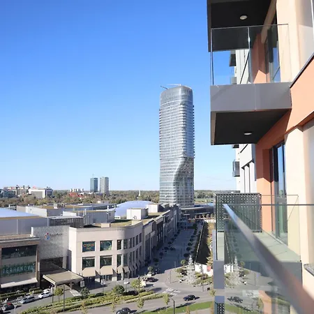 Royal - Waterfront Lägenhet Belgrad